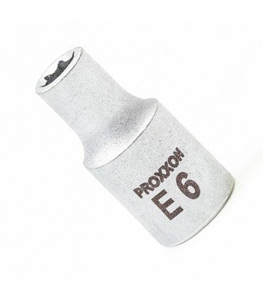 Proxxon Endüstriyel 23612 3/8" Kare Soketli Dişi Torx Lokma Bits E6