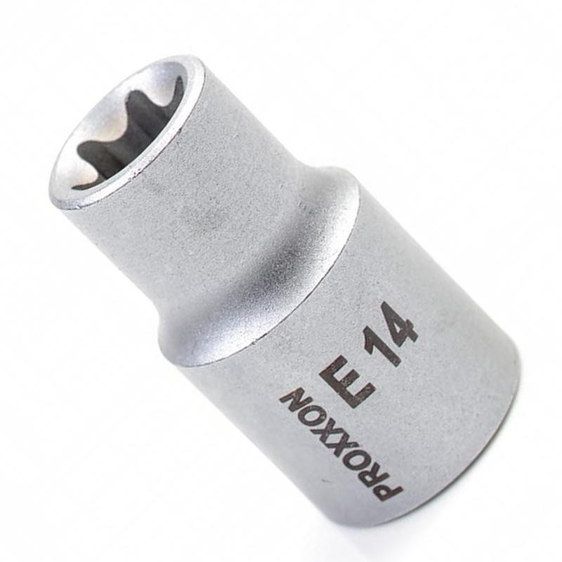 Proxxon Endüstriyel 23620 3/8" Kare Soketli Dişi Torx Lokma Bits E14