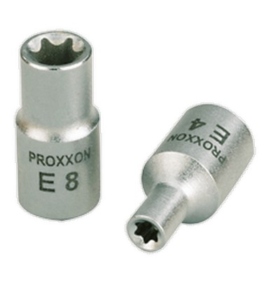 Proxxon Endüstriyel 23624 3/8" Kare Soketli Dişi Torx Lokma Bits E18