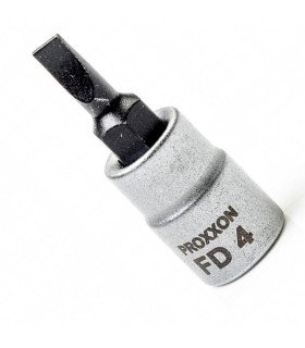 Proxxon Endüstriyel 23737 1/4" Kare Soketli Düz Lokma Bits 4mm