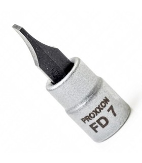 Proxxon Endüstriyel 23741 1/4" Kare Soketli Düz Lokma Bits 7mm