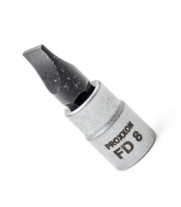 Proxxon Endüstriyel 23742 1/4" Kare Soketli Düz Lokma Bits 8mm