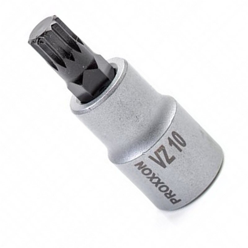 Proxxon Endüstriyel 23323 1/2" Kare Soketli Multipoint/XZN Lokma Bits M10