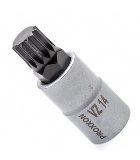 Proxxon Endüstriyel 23327 1/2" Kare Soketli Multipoint/XZN Lokma Bits M14