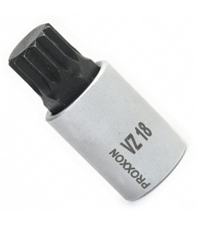 Proxxon Endüstriyel 23329 1/2" Kare Soketli Multipoint/XZN Lokma Bits M18
