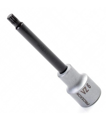 Proxxon Endüstriyel 23370 1/2" Kare Soketli Multipoint/XZN Uzun Lokma Bits M6