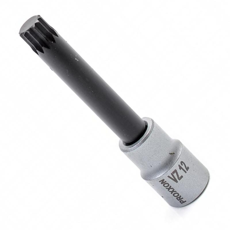 Proxxon Endüstriyel 23373 1/2" Kare Soketli Multipoint/XZN Uzun Lokma Bits M12