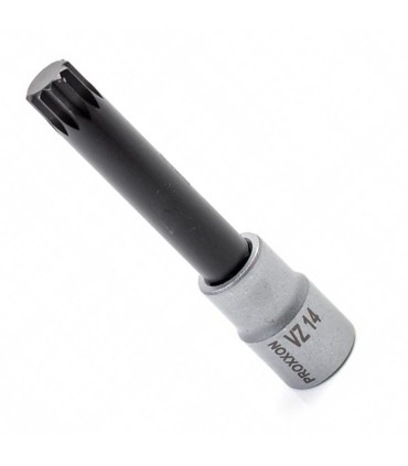 Proxxon Endüstriyel 23374 1/2" Kare Soketli Multipoint/XZN Uzun Lokma Bits M14