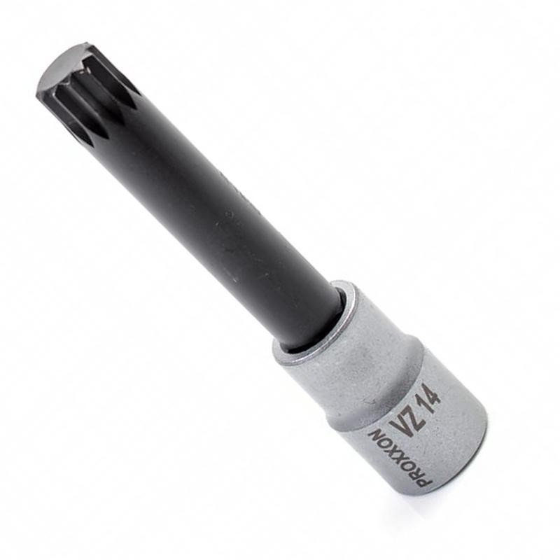 Proxxon Endüstriyel 23374 1/2" Kare Soketli Multipoint/XZN Uzun Lokma Bits M14