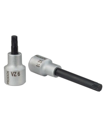 Proxxon Endüstriyel 23377 1/2" Kare Soketli Multipoint/XZN Uzun Lokma Bits M16