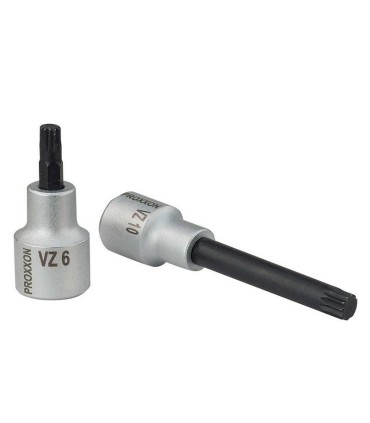 Proxxon Endüstriyel 23378 1/2" Kare Soketli Multipoint/XZN Uzun Lokma Bits M18