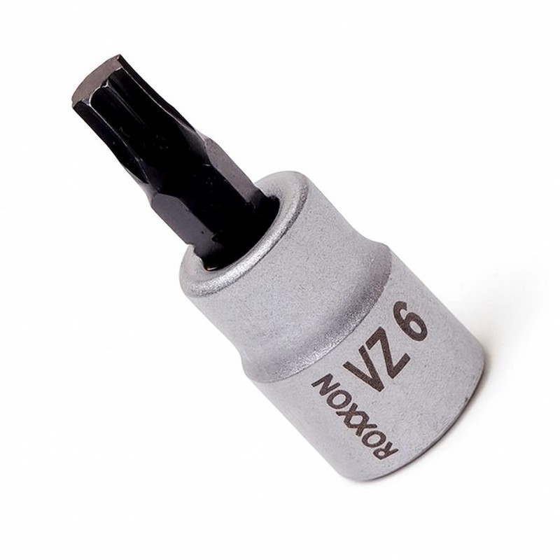 Proxxon Endüstriyel 23629 3/8" Kare Soketli Multipoint/XZN Lokma Bits M6