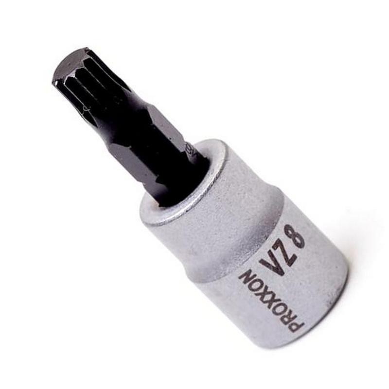 Proxxon Endüstriyel 23631 3/8" Kare Soketli Multipoint/XZN Lokma Bits M8