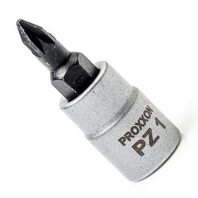 Proxxon Endüstriyel 23733 1/4" Kare Soketli Pozidriv Lokma Bits PZ1