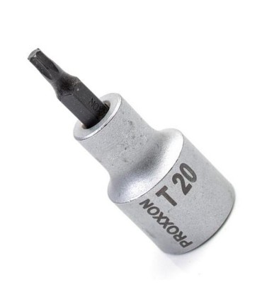 Proxxon Endüstriyel 23488 1/2" Kare Soketli Torx Lokma Bits TX20