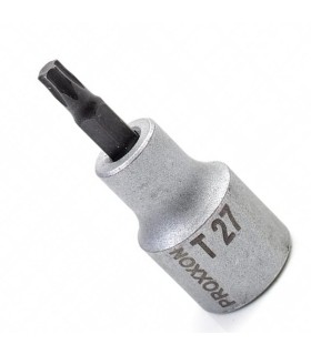 Proxxon Endüstriyel 23490 1/2" Kare Soketli Torx Lokma Bits TX27
