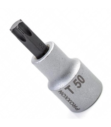 Proxxon Endüstriyel 23494 1/2" Kare Soketli Torx Lokma Bits TX50
