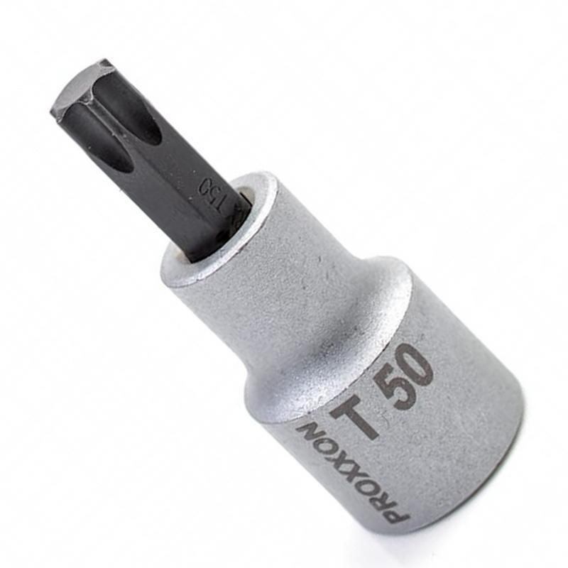 Proxxon Endüstriyel 23494 1/2" Kare Soketli Torx Lokma Bits TX50