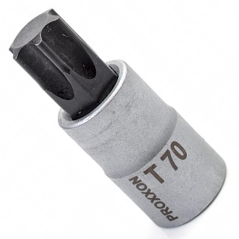 Proxxon Endüstriyel 23448 1/2" Kare Soketli Torx Lokma Bits TX70