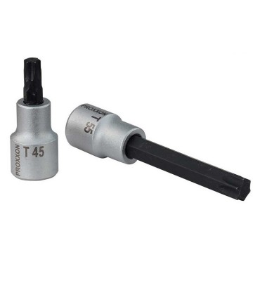 Proxxon Endüstriyel 23498 1/2" Kare Soketli Torx Uzun Lokma Bits TX55