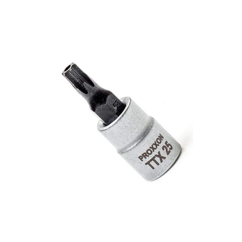 Proxxon Endüstriyel 23760 1/4" Kare Soketli Delikli Torx Lokma Bits TX25
