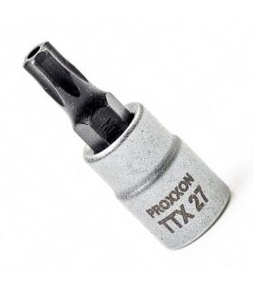 Proxxon Endüstriyel 23761 1/4" Kare Soketli Delikli Torx Lokma Bits TX27