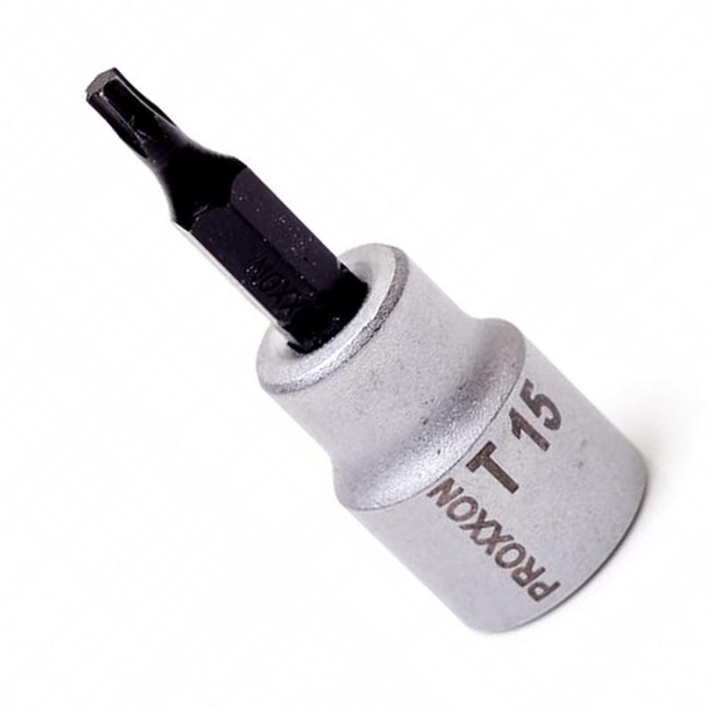 Proxxon Endüstriyel 23582 3/8" Kare Soketli Torx Lokma Bits TX15
