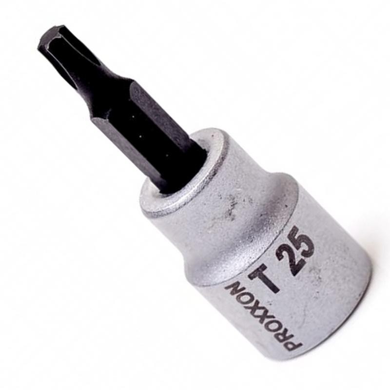 Proxxon Endüstriyel 23585 3/8" Kare Soketli Torx Lokma Bits TX25