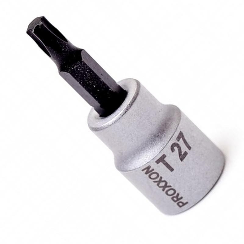 Proxxon Endüstriyel 23586 3/8" Kare Soketli Torx Lokma Bits TX27