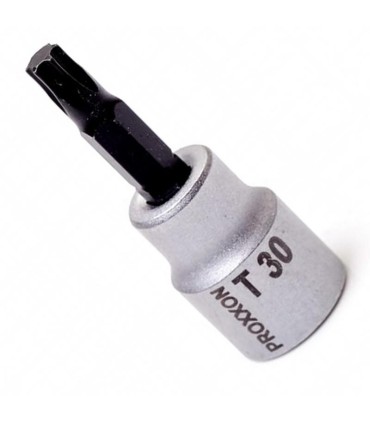 Proxxon Endüstriyel 23587 3/8" Kare Soketli Torx Lokma Bits TX30