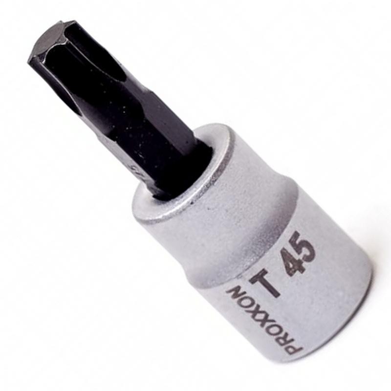 Proxxon Endüstriyel 23589 3/8" Kare Soketli Torx Lokma Bits TX45