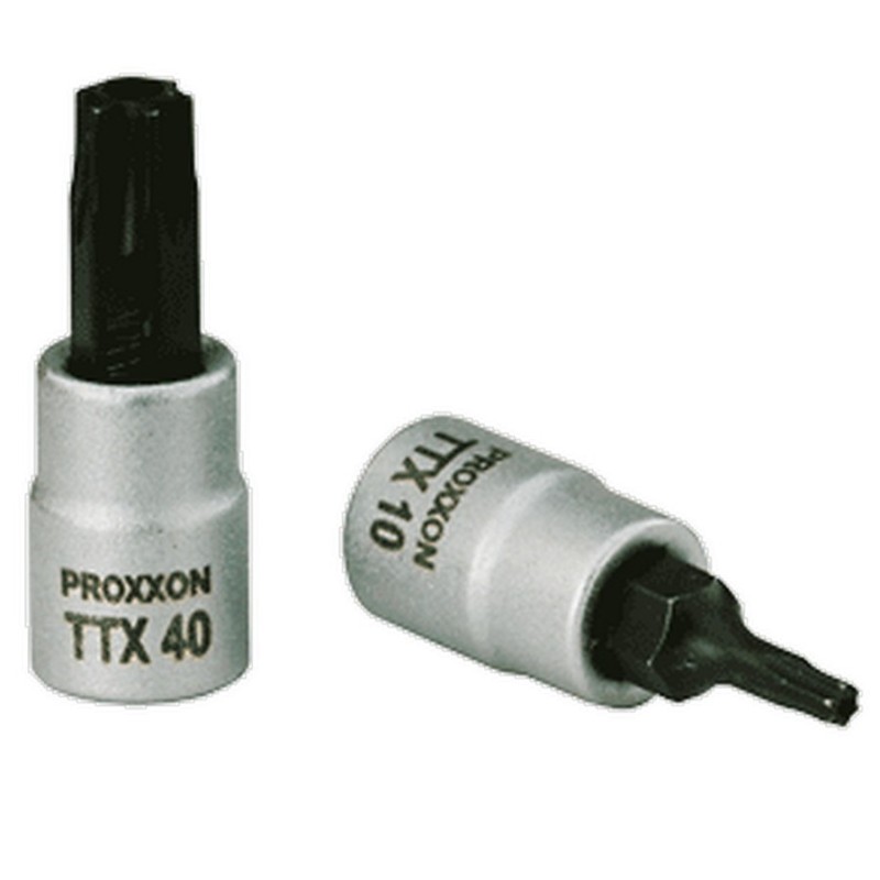 Proxxon Endüstriyel 23589 3/8" Kare Soketli Torx Lokma Bits TX45