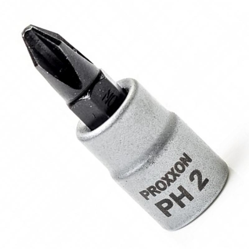 Proxxon Endüstriyel 23731 1/4" Kare Soketli Yıldız Lokma Bits PH2