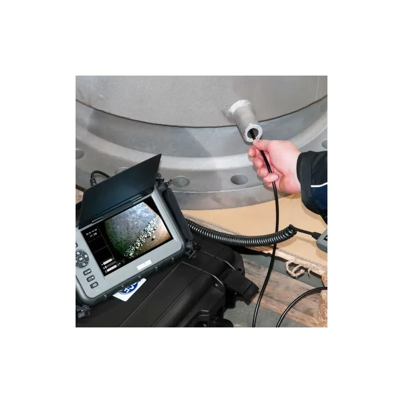 PCE Instruments PCE-VE 1034N-F Endoskop Kamera 2 Yönlü BaşlıkIP67 4.5X3000mm Kablo