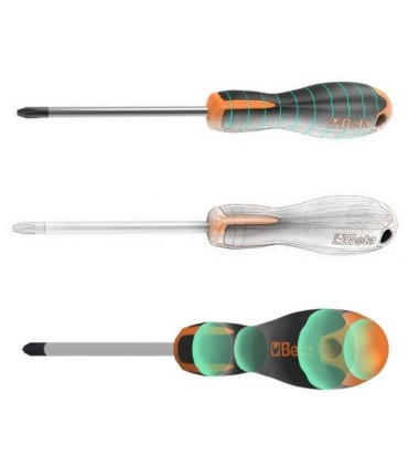 Beta 1203E/D7 Evox Düz Yıldız Tornavida Seti 7P 012031007