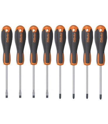 Beta 1203E/D8 Evox Düz Yıldız Tornavida Seti 8P 012031008