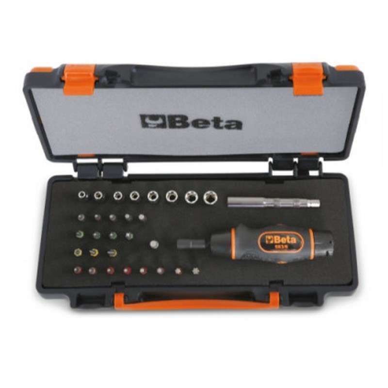 Beta 583/C31 1.2-6Nm 1/4" Torklu Tornavida Bits Lokma Seti 31P ±%6 005830931