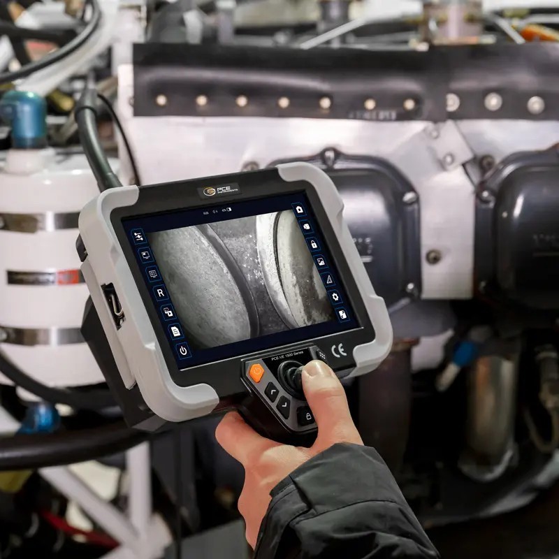 PCE Instruments PCE-VE 1500-38209 Endoskop Kamera – Ön & Yan Kamera IP67 3.8X1850 mm Kablo