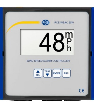 PCE Instruments Rüzgar Uyarı Sistemi PCE-WSAC 50W 24