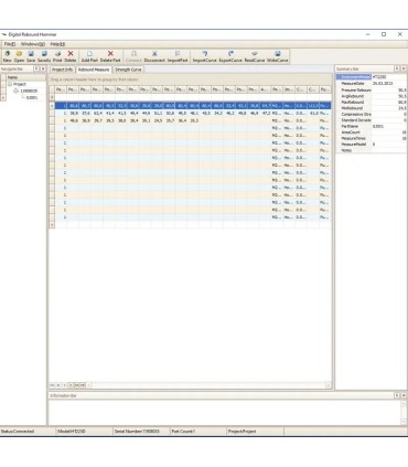 PCE Instruments Beton Test Çekici / Schmidt Çekici (Prensibi) PCE-HT 224E