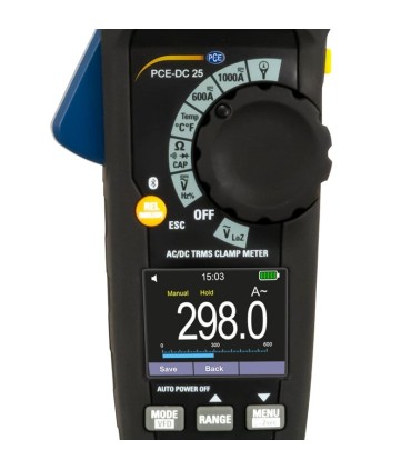 PCE Instruments Pens Ampermetre PCE-DC 25