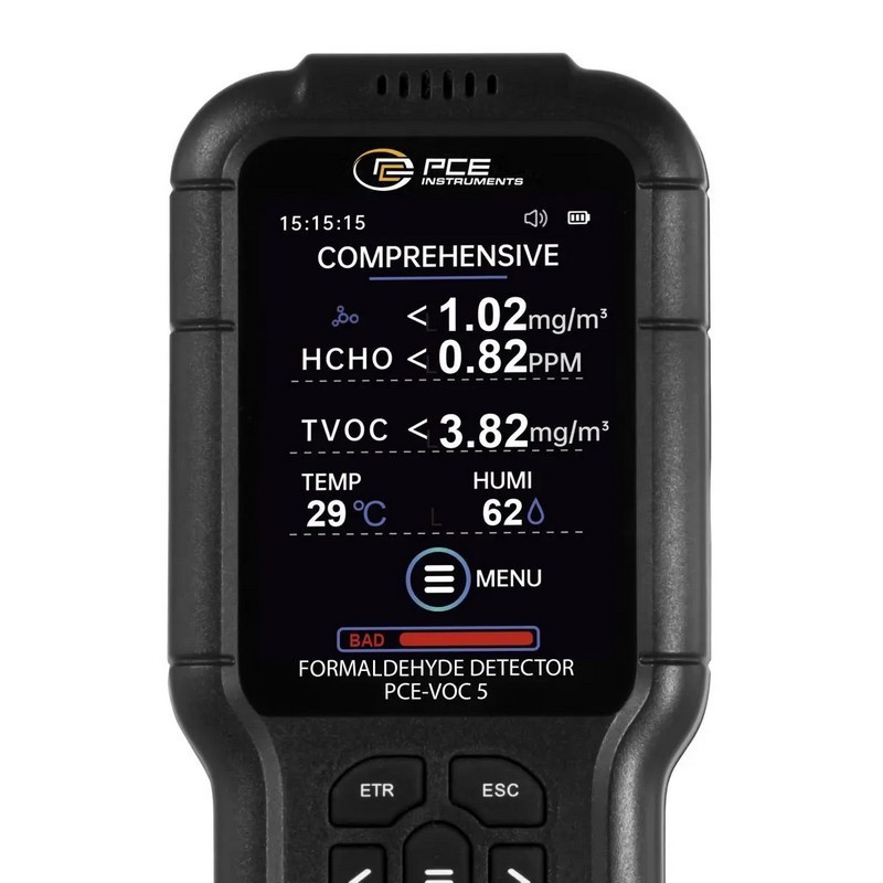 PCE Instruments Formaldehit Ölçer PCE-VOC 5