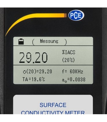 PCE Instruments İletkenlik Ölçer Metaller İçin PCE-COM 20