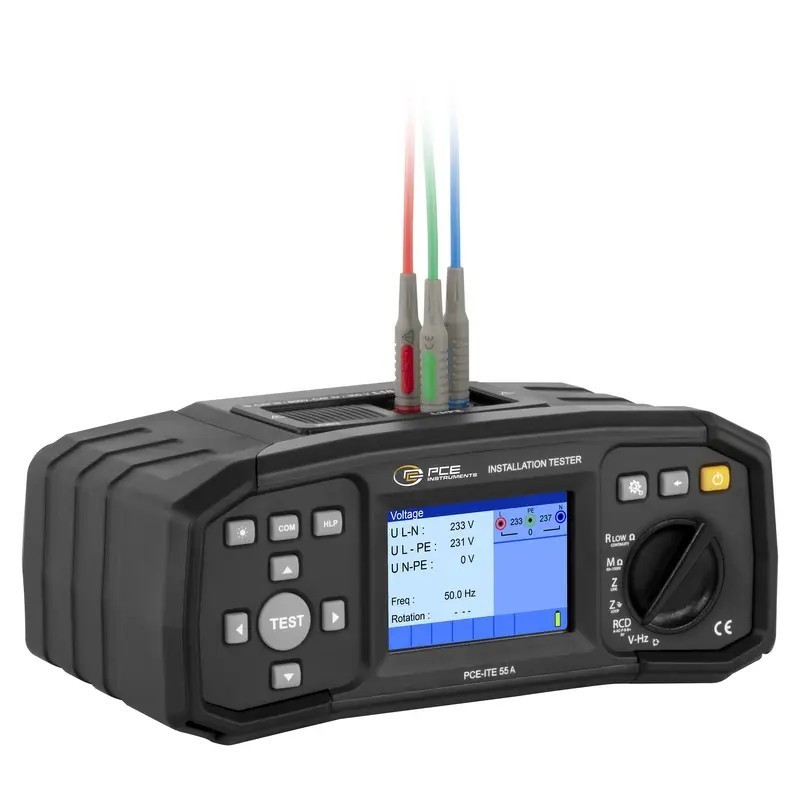 PCE Instruments Elektrik Tesisat/İzolasyon Test Cihazı PCE-ITE 55A