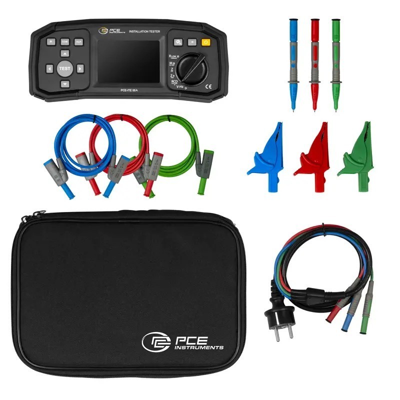 PCE Instruments Elektrik Tesisat/İzolasyon Test Cihazı PCE-ITE 55A