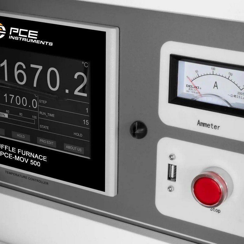 PCE Instruments Mufla Fırını Termal İşlem Cihazı PCE-MOV 500