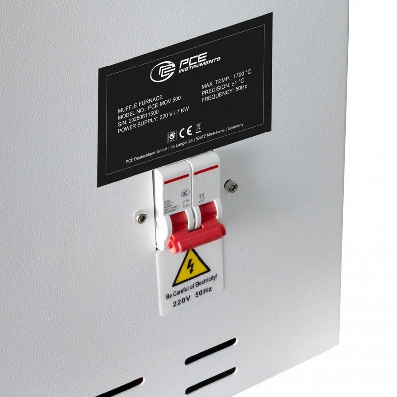PCE Instruments Mufla Fırını Termal İşlem Cihazı PCE-MOV 500