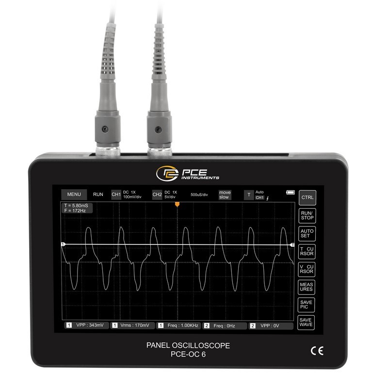 PCE Instruments Osiloskop 7 Multimetre PCE-OC 6