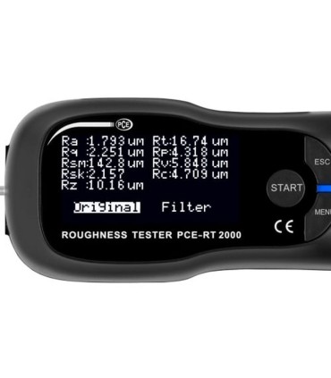 PCE Instruments Pürüzlülük Ölçüm Cihazı PCE-RT 2000