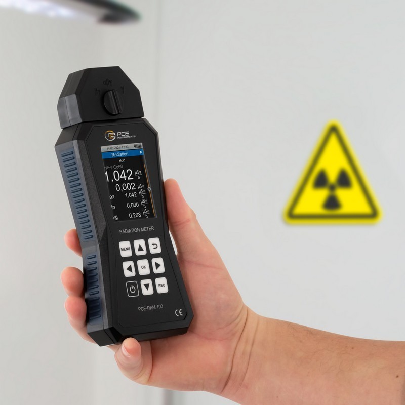 PCE Instruments Radyasyon Ölçüm Cihazı PCE-RAM 100